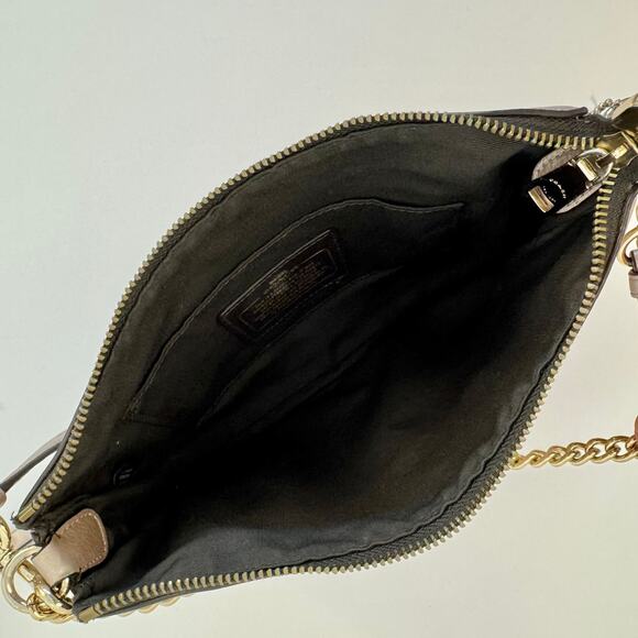 Coach Carry Crossbody Shoulder Handbag Purse Light Pink / Rose Gold F56126 - Picture 11 of 13